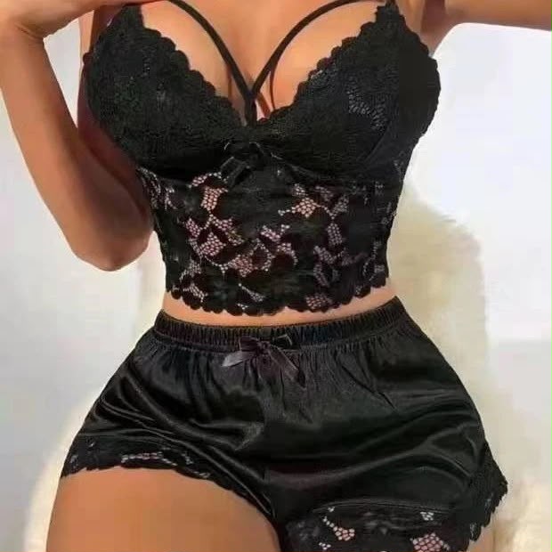 Blouse en soie perlée